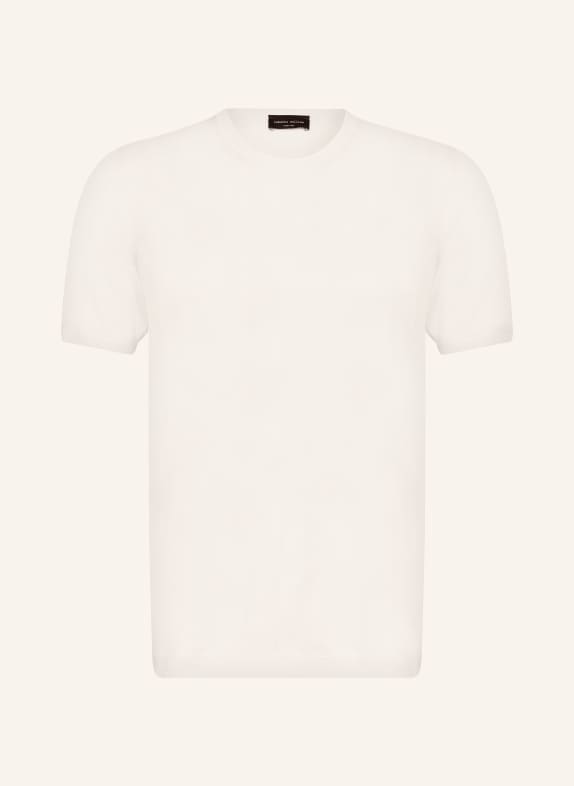 roberto collina T-shirt made of silk WHITE