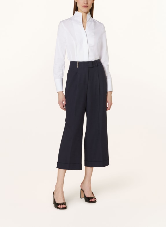 van Laack Blouse VL-ALICE-NOSPB met sierstenen WIT