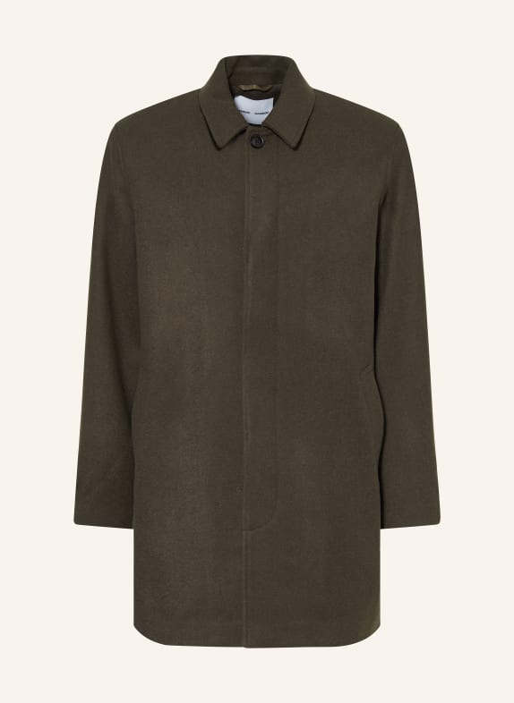 SAMSØE  SAMSØE Wollmantel SALABBY KHAKI