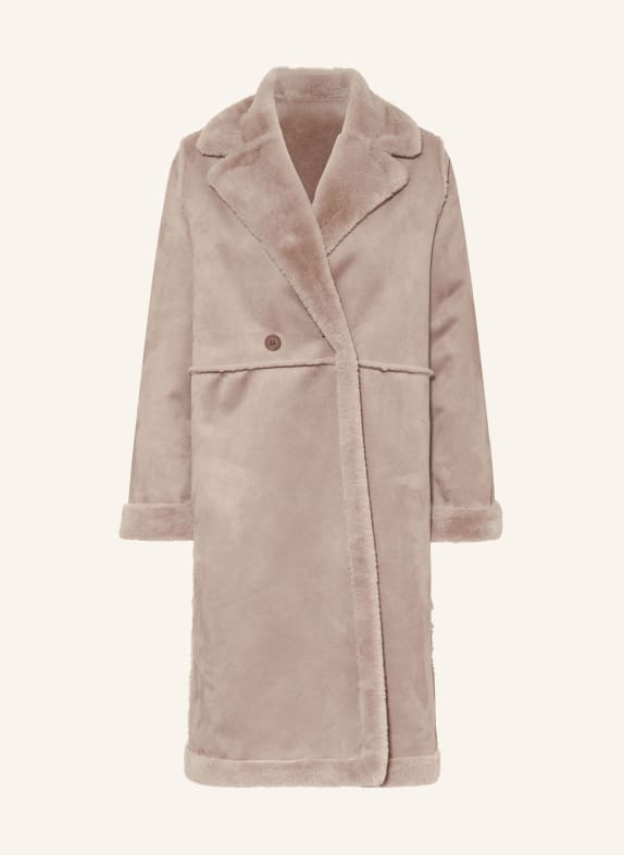 CINQUE Kunstfell-Jacke CISCALLI HELLGRAU