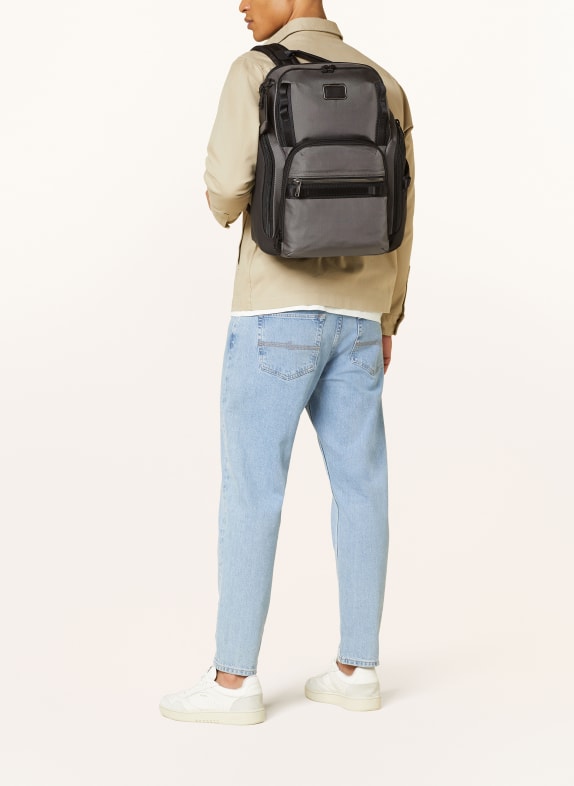 TUMI ALPHA BRAVO rygsæk SEARCH BACKPACK med laptop-rum GRÅ