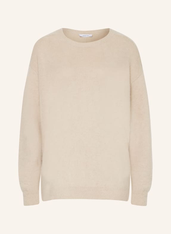 AVANT TOI Oversized sweater made of cashmere LIGHT BROWN