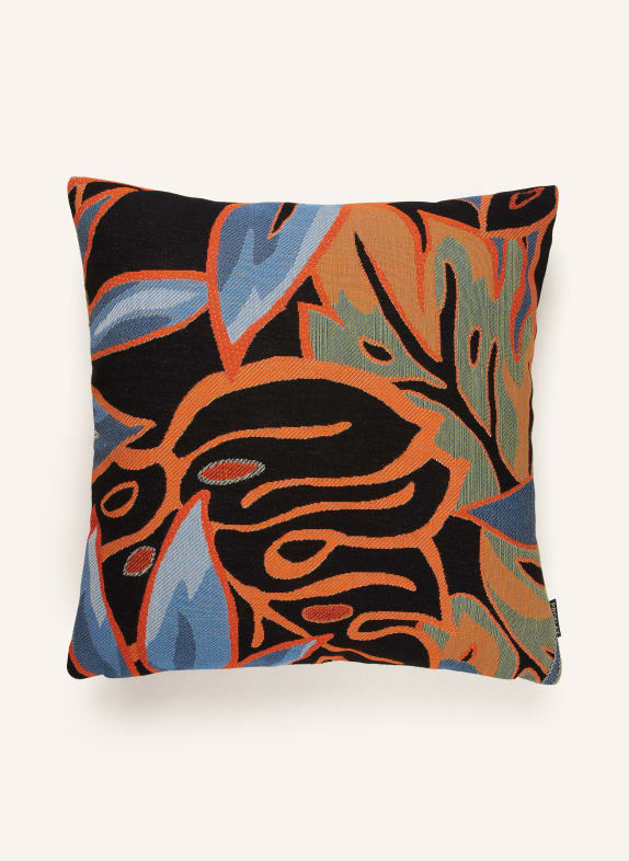 PROFLAX Decorative cushion cover ORANGE/ BLACK/ BLUE