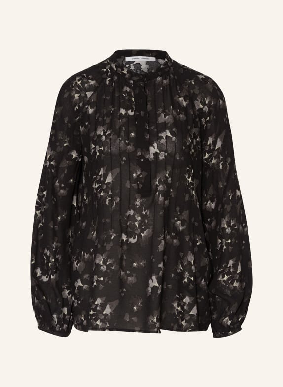 SAMSØE  SAMSØE Blusenshirt SASELMAS SCHWARZ/ OLIV/ GELB