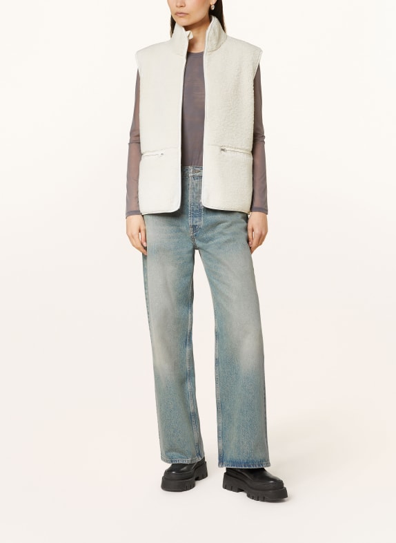 SAMS&Oslash;E  SAMS&Oslash;E Teddyfell-Weste SATARA ECRU