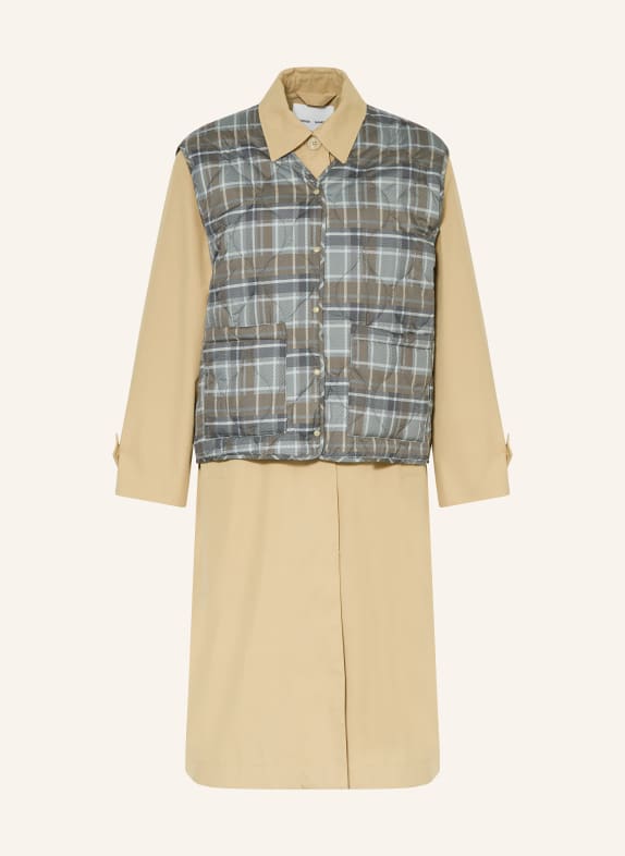 SAMSØE SAMSØE 2-in-1-Trenchcoat SAROONEY OLIV/ KHAKI