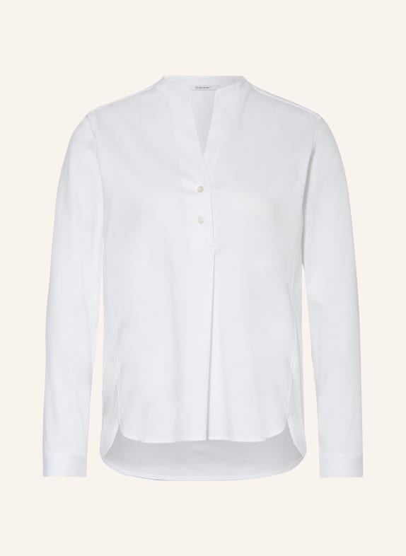 Soluzione Shirt blouse made of jersey WHITE
