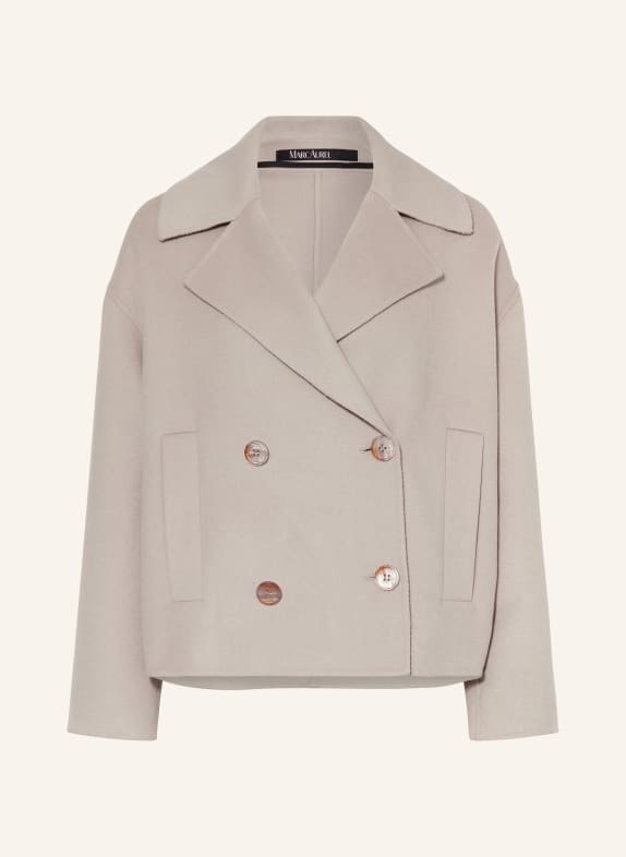 MARC AUREL Boxy jacket TAUPE