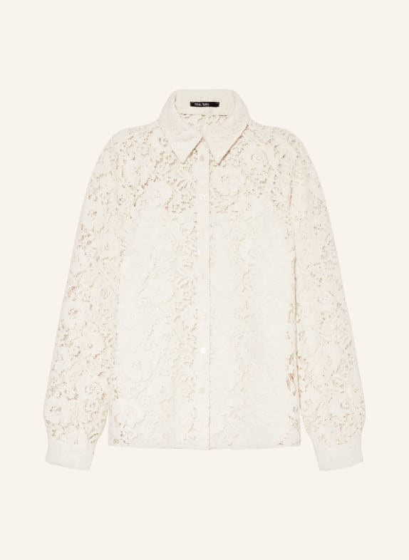 MARC AUREL Lace shirt blouse ECRU