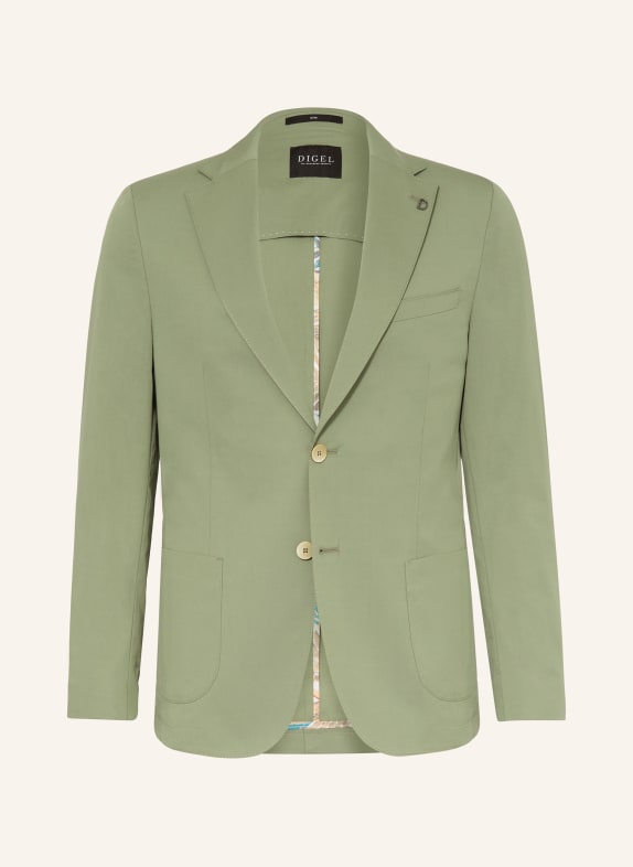 DIGEL Tailored jacket KRISTO extra slim fit GREEN