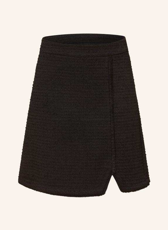 Joseph Ribkoff Bouclé skirt BLACK