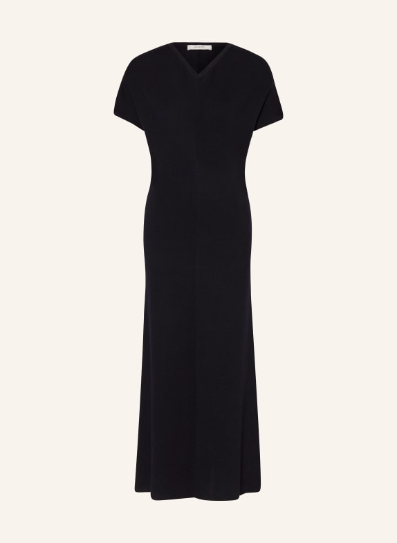 DOROTHEE SCHUMACHER Strickkleid SHIMMERING MERINO aus Merinowolle DUNKELBLAU