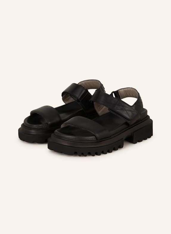 ALLSAINTS Platform sandals RORY BLACK