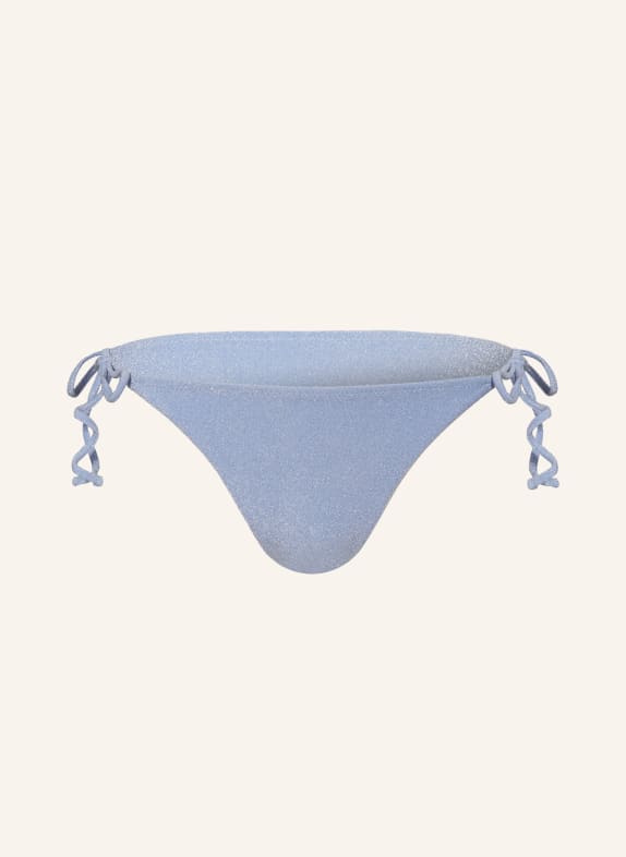 SAMSØE SAMSØE Triangle bikini bottoms SAALYSSA with glitter thread LIGHT BLUE
