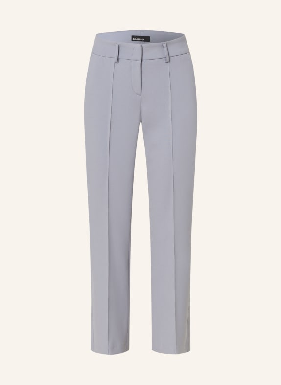 CAMBIO Bootcut trousers FARAH BLUE GRAY