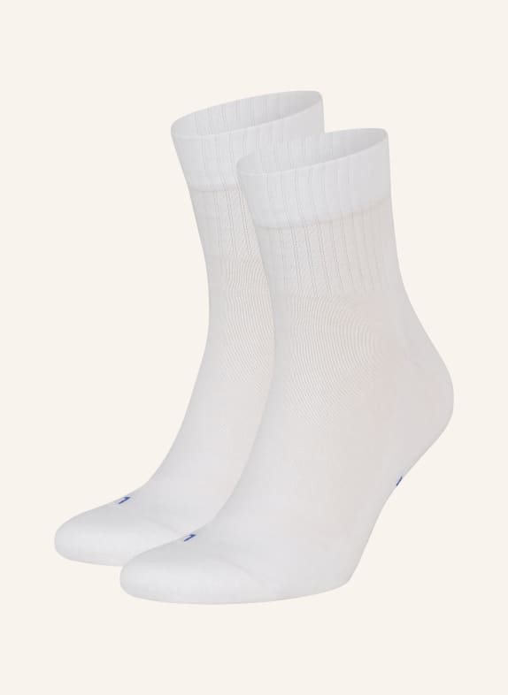 FALKE Sada 2 párů běžeckých ponožek RUN RIB 2000 WHITE