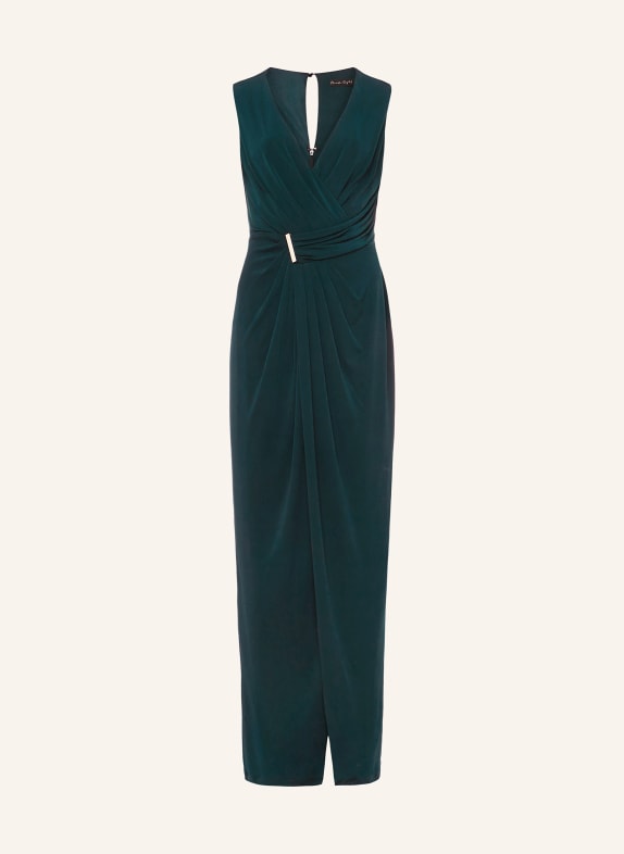Phase Eight Evening dress CHRISTABEL in wrap look DARK GREEN
