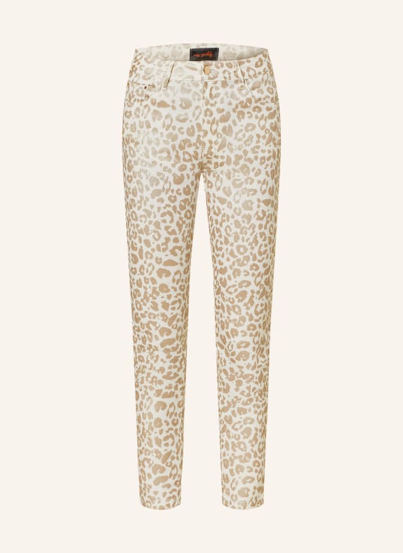 miss goodlife Trousers GOLD/WHITE