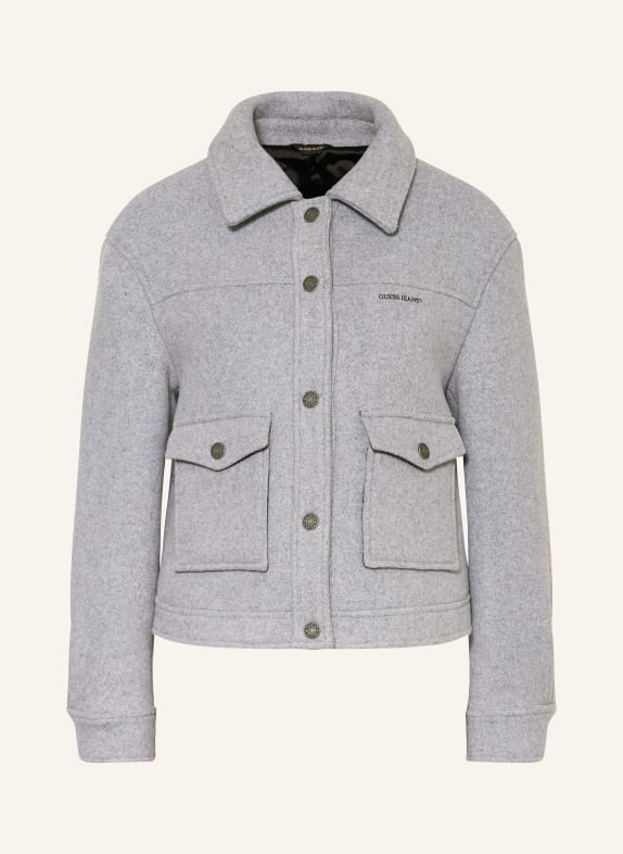 GUESS JEANS Field jacket GRAY