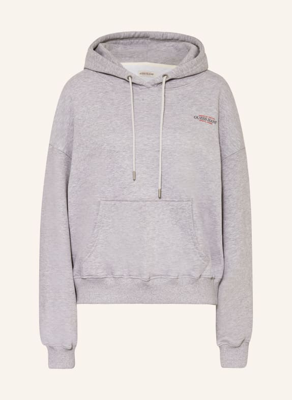 GUESS JEANS Hoodie GRAY