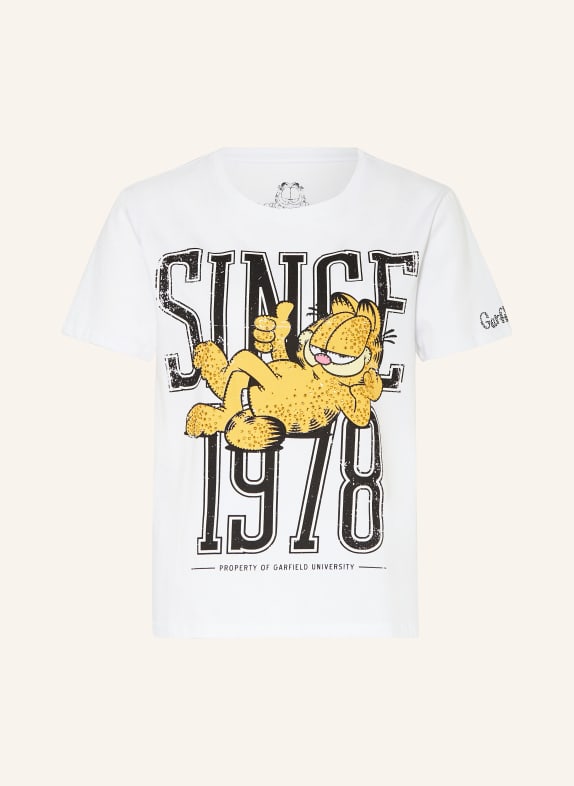 FrogBox T-Shirt mit Schmucksteinen WEISS