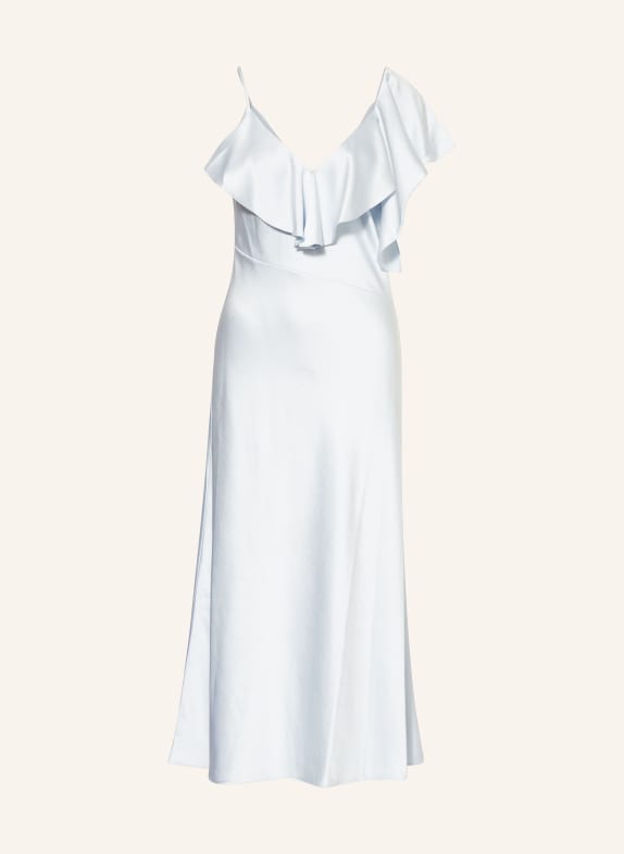 TED BAKER Dress KEOMI with frills LIGHT BLUE