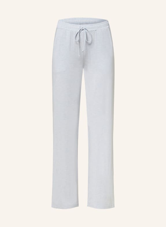 HANRO Pajama pants NATURAL ELEGANCE LIGHT BLUE