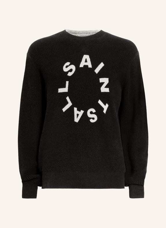 ALLSAINTS Sweater PETRA reversible BLACK/ WHITE