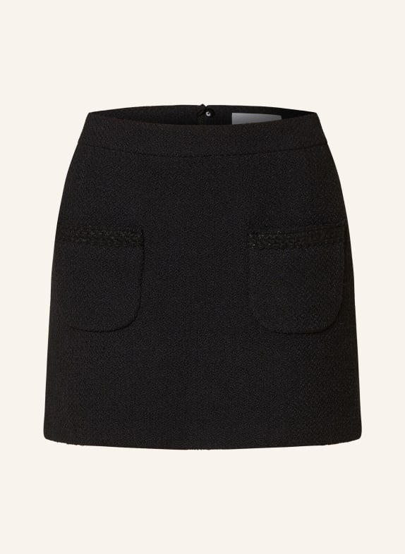 NVSCO Tweed skirt BLACK