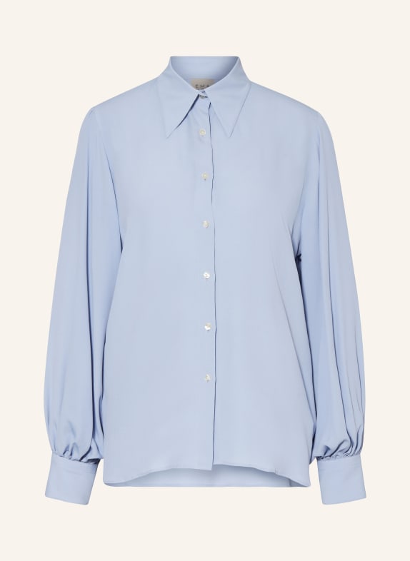 ÉMANOU Shirt blouse ALICIA with silk LIGHT BLUE