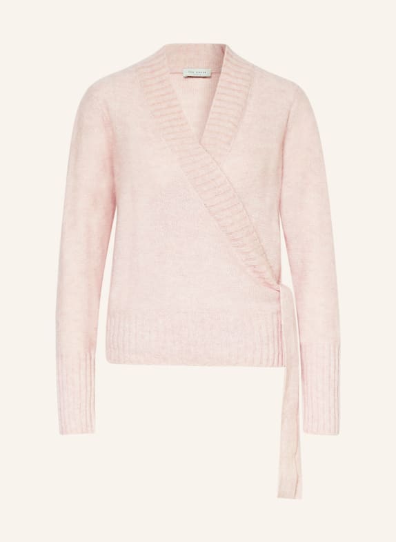 TED BAKER Cardigan ELLIIAN with mohair LIGHT PINK