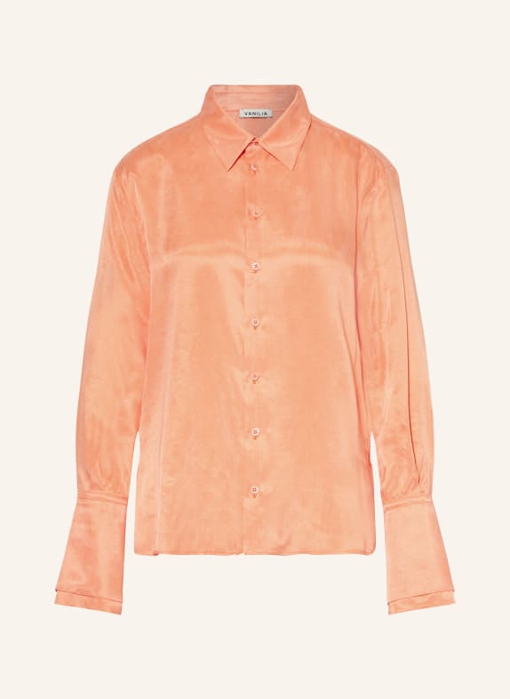 VANILIA Shirt blouse LIGHT ORANGE
