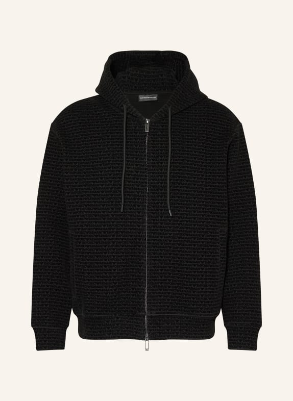 EMPORIO ARMANI Sweatjacke SCHWARZ
