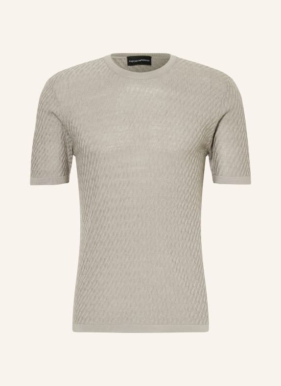 EMPORIO ARMANI Knit shirt GRAY