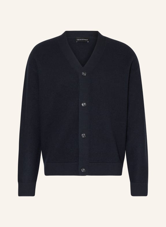 EMPORIO ARMANI Strickjacke DUNKELBLAU
