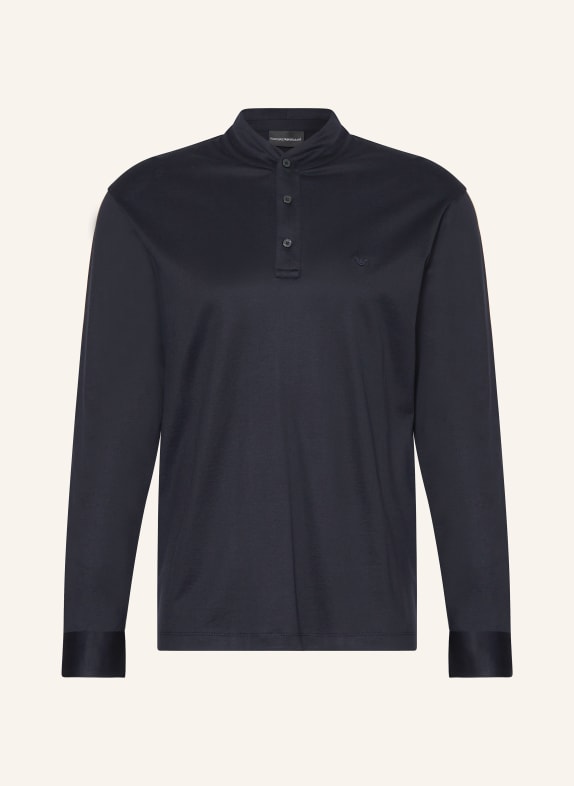 EMPORIO ARMANI Koszulka polo z dżerseju Regular Fit GRANATOWY