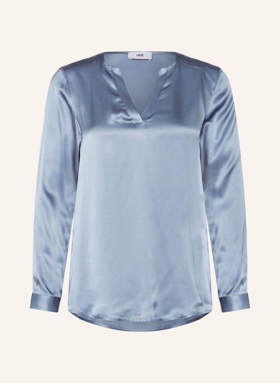 CINQUE Silk blouse CITOTA BLUE GRAY