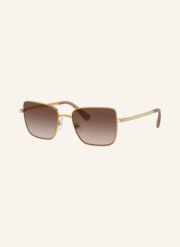 SWAROVSKI Sunglasses SK7015 with decorative gems 400713 - GOLD/ BROWN GRADIENT