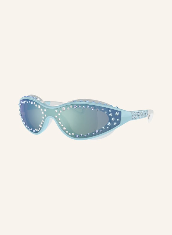 SWAROVSKI Sunglasses SK6024 with decorative gems 105255 BLUE/BLUE MIRRORED