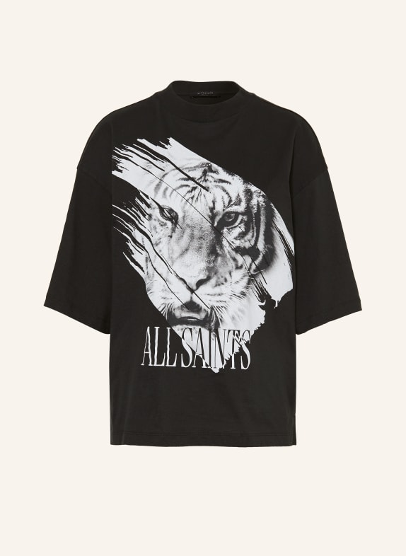 ALLSAINTS T-shirt PROWL AMELIE CZARNY