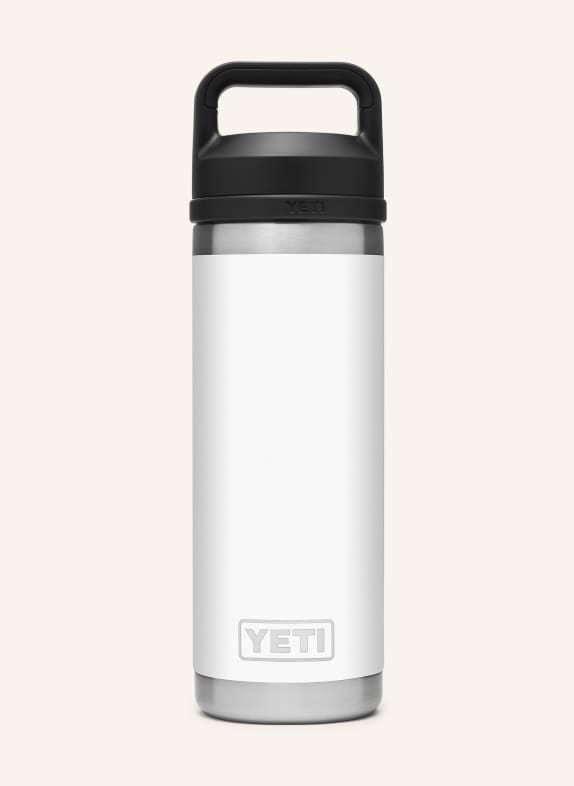 YETI Insulated bottle RAMBLER® WHITE/ SILVER