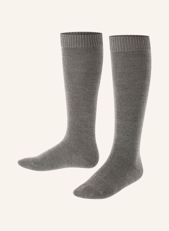 FALKE Ponožky COMFORT WOOL z merino vlny 3070 DARK GREY