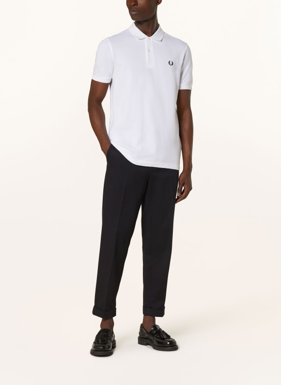 FRED PERRY Piqué poloshirt Regular Fit WIT