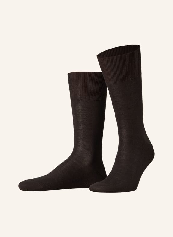 FALKE Socken LUXURY NO. 6 5930 BROWN