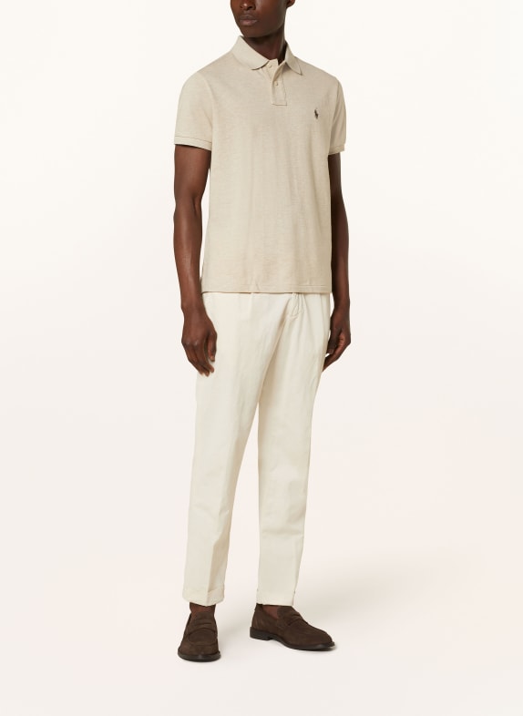 POLO RALPH LAUREN Piqué poloshirt Custom Slim Fit LICHTBRUIN