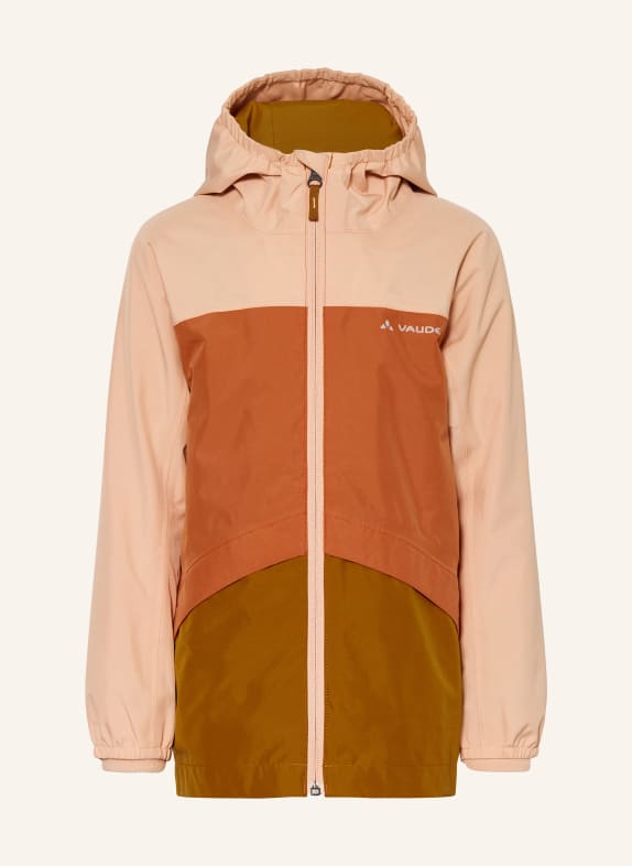 VAUDE 3-in-1-Jacke ESCAPE NUDE/ ORANGE
