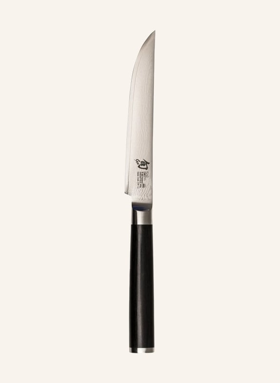 KAI Steak knife DM-0711 BLACK/ SILVER