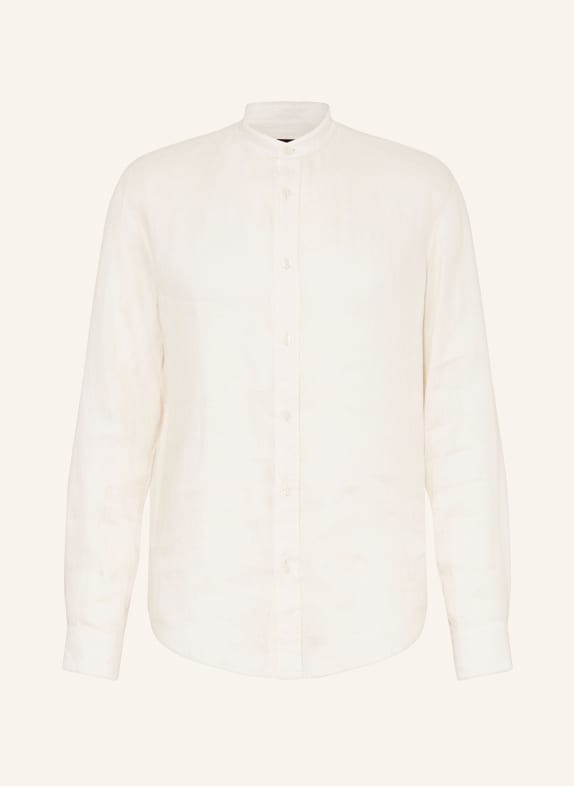DRYKORN Linen shirt TAROK comfort fit with stand-up collar BEIGE