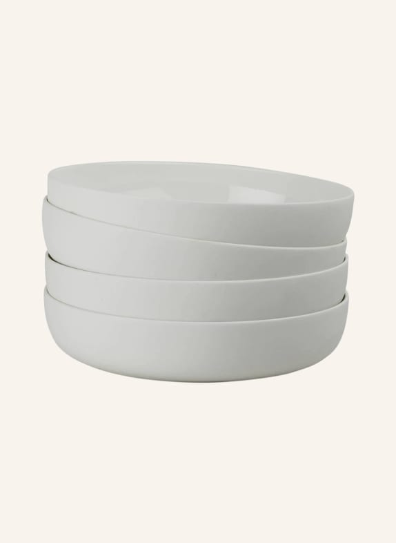 SERAX 4er-Set Speiseteller BASE  CREME