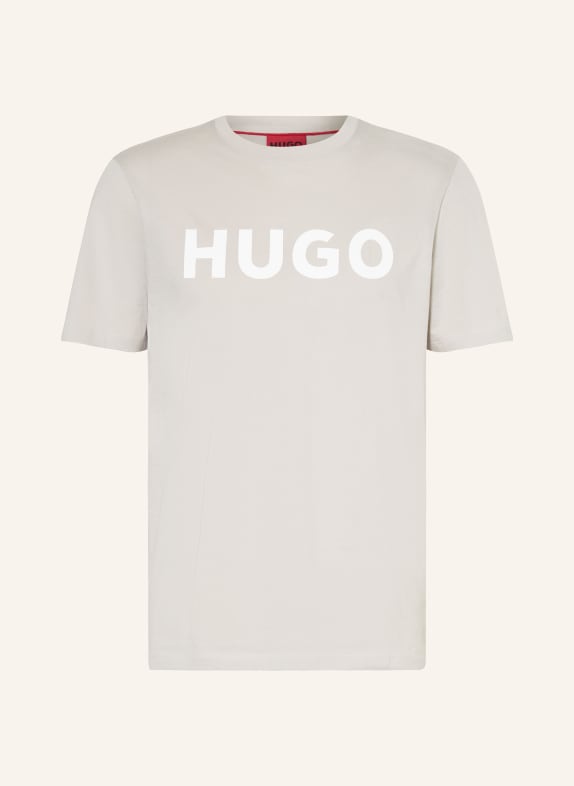 HUGO T-shirt DULIVIO LIGHT GRAY